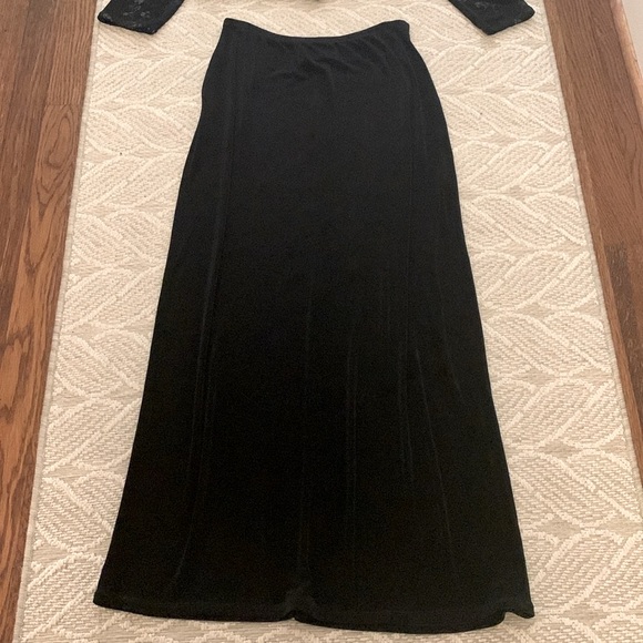 Carole Little Vintage 2-piece Top & Skirt, Dressy, 3/4 Sleeves, Sparkly Top, NWT - Picture 4 of 15